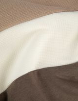 Sportska majica - blokiranje boja - svijetlo smedja