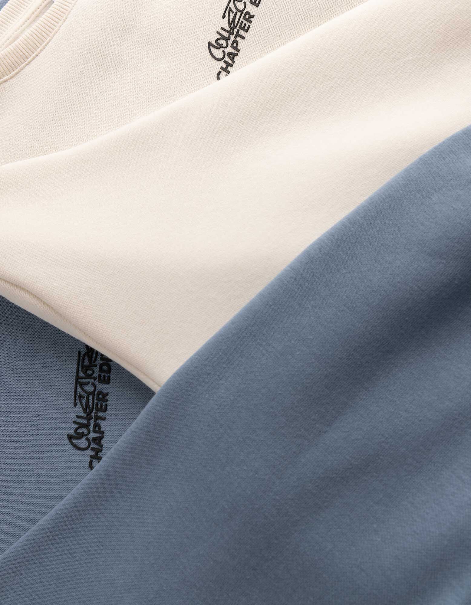 Sweatshirt - 2er-Set - blau