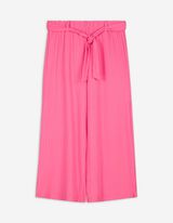 Culotte - Bindegürtel - pink