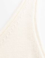 pleteni vrh - Mje&scaron;avina viskoze - bijela