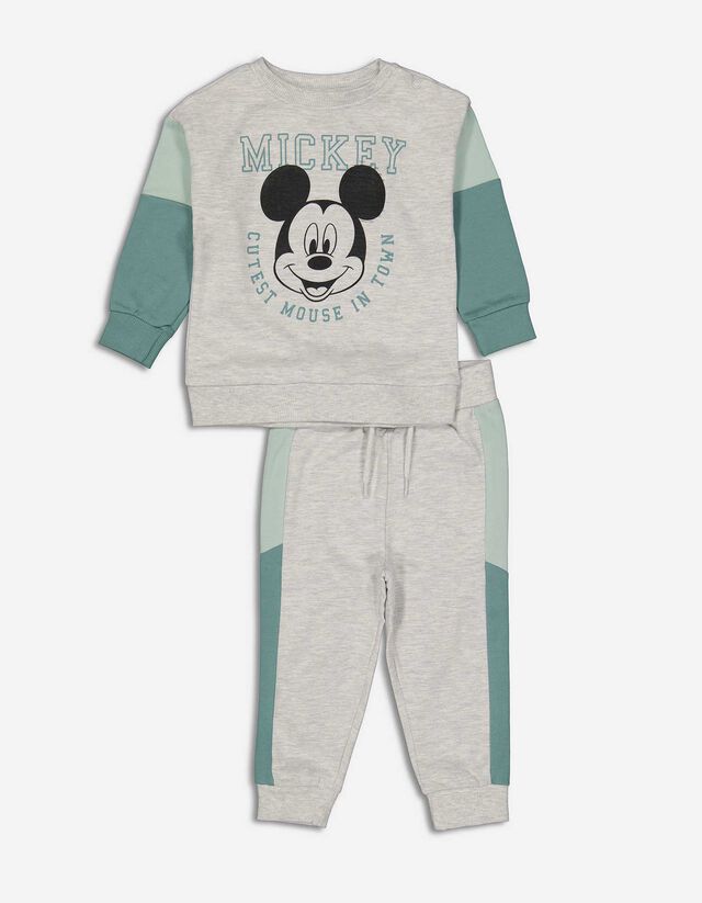 Set maglia + pantaloni - Topolino - grigio chiaro