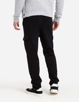 joggersy - troczek na dole - czarny