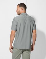 Hemd - einfarbig - dunkelgrün