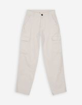 Cargohose - Baumwoll-Mix - beige