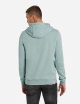 Felpa con cappuccio - Misto cotone - celeste