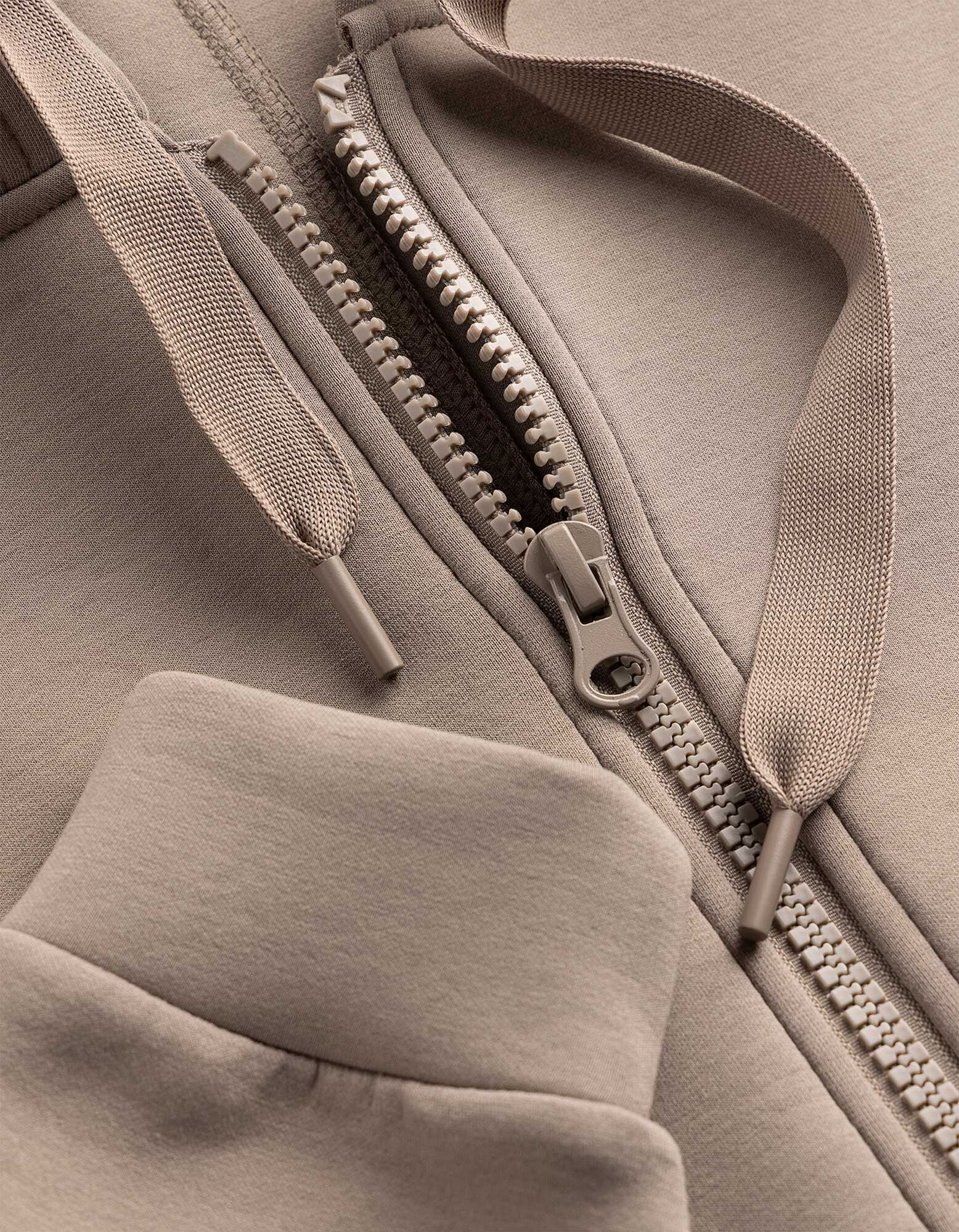 Sweatvest - Duiken - beige