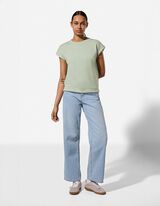 T-shirt - Contenuto di modal - turchese