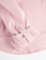 Blúzka - Náprsné vrecko - ruzova