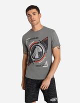 T-shirt - Stampa - verde scuro