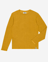 Pullover - Estremità arrotolate - giallo chiaro