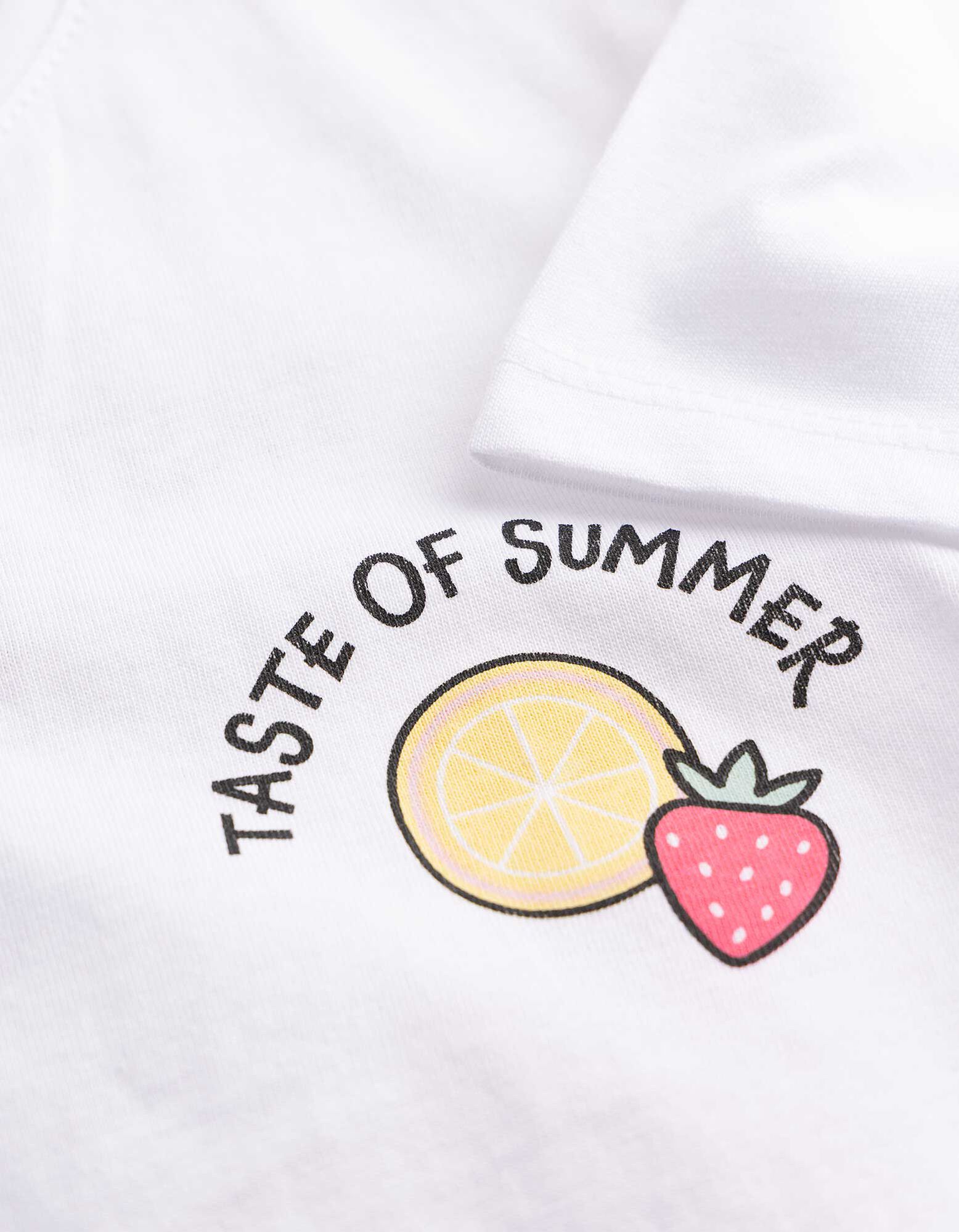 T-Shirt - R&uuml;ckenprint - Wei&szlig;