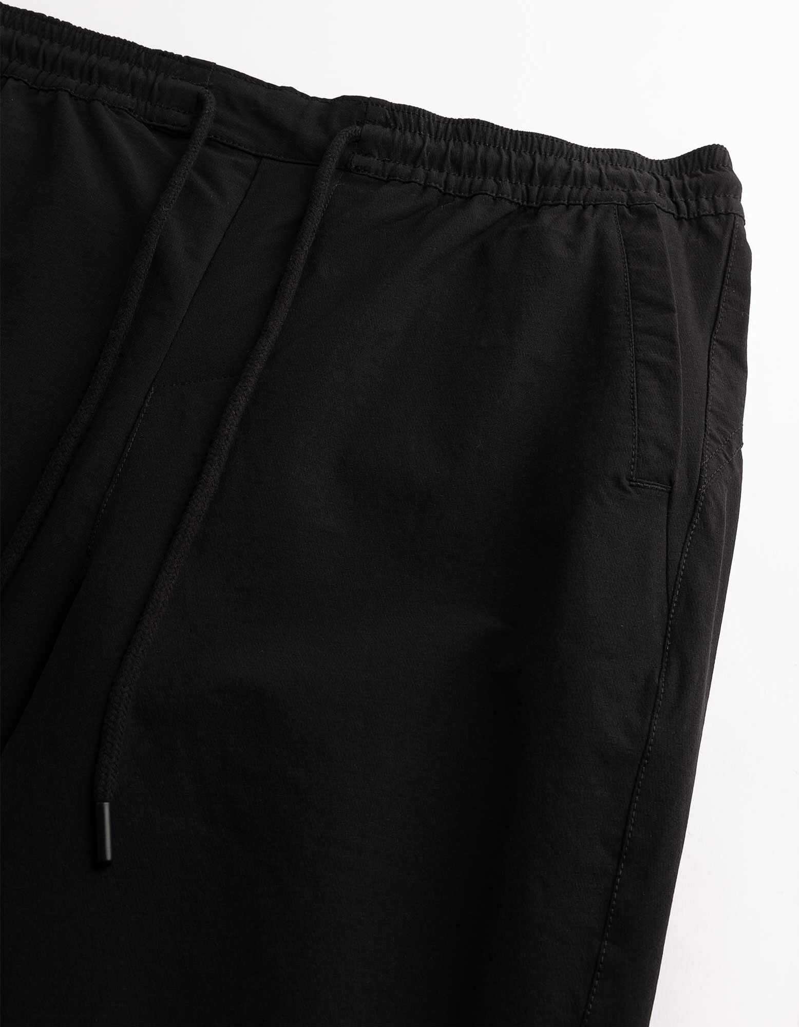Cargohose - Kordel - Schwarz