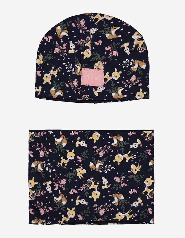 Baby Beanie - Print all-over