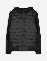 rozpinana bluza - ocieplenie - czarny