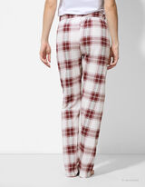 Pantaloni de pijama - Rosu inchis