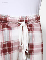 Pantaloni de pijama - Rosu inchis