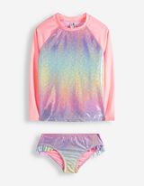 Set aus UV-Shirt und UV-Hose - Farbnuancen - pink