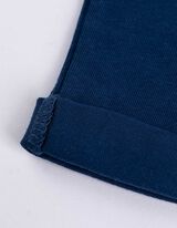 Pyjama Set aus Shirt und Shorts - Allover-Muster - hellgrün