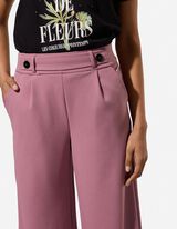 Kalhoty - Elastick&eacute; zap&iacute;n&aacute;n&iacute; - lila