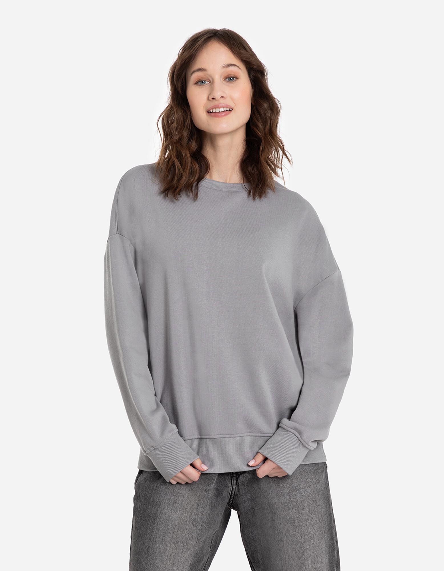 Sweatshirt - grau - Takko Fashion