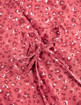 Umstandskleid - Tunnelzug am Saum - rot