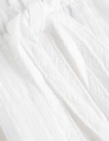 Gonna - Motivo a quadri - bianco