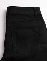 Caprihose - Twill - schwarz
