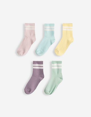 Tennissocken - 5er-Pack