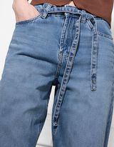 Jeans - Straight Fit - blau