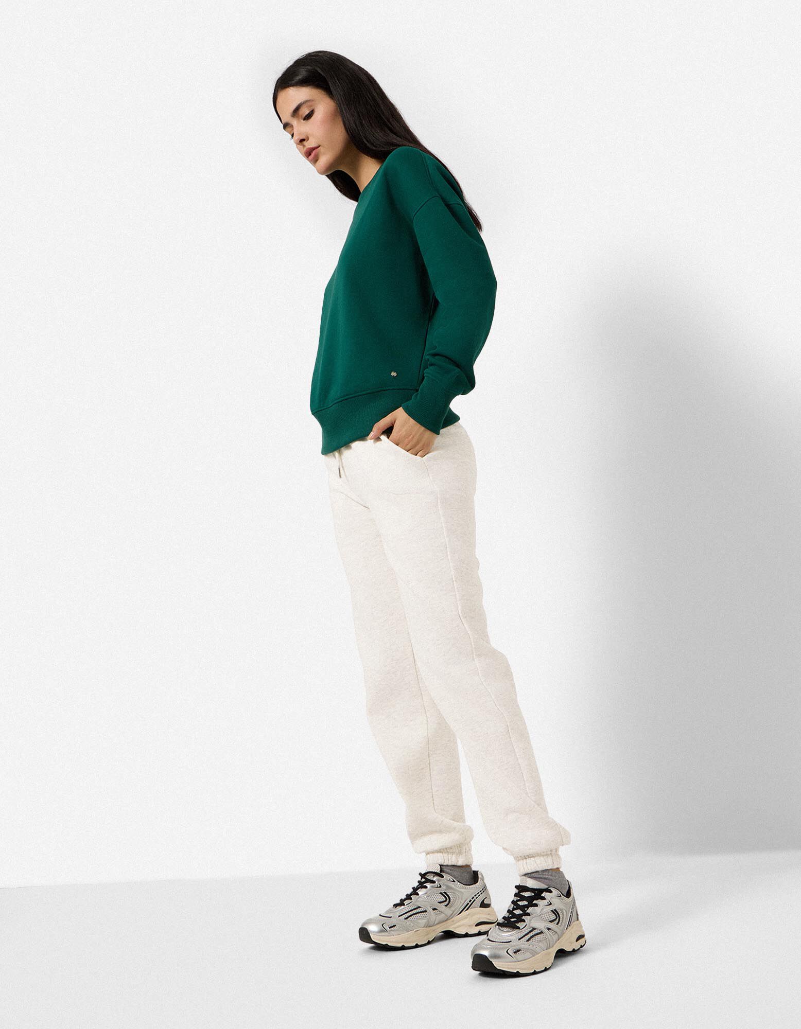Pantaloni da jogging - Relaxed Fit - Grigio chiaro