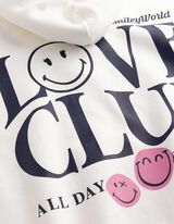 Hoodie - SmileyWorld&reg; - Off-White