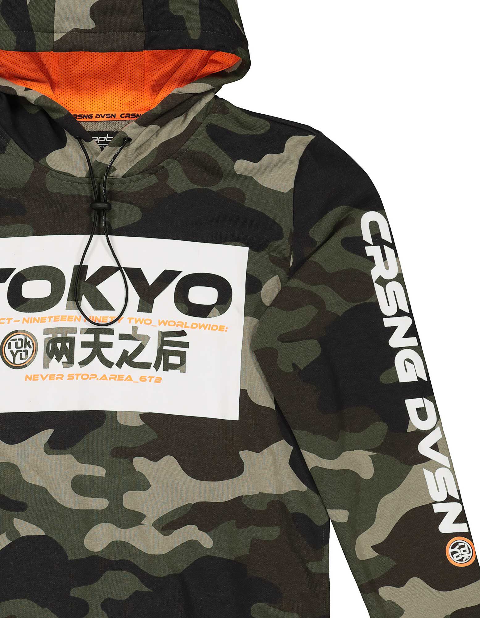 Herren Sweatshirt mit Tunnelzug an der Kapuze Takko Fashion Herren Sweatshirt mit Tunnelzug an der Kapuze Takko Fashion