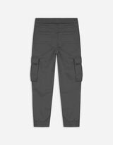 Pantaloni da jogging - Tasche applicate - grigio scuro
