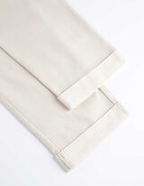 Jogger pants - LENZING&trade; ECOVERO&trade; - wit