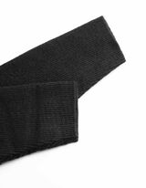 Kardigán - Viszkózkeverék - fekete