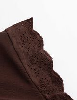 Top - Vol&aacute;ny - tmave hneda