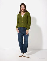 Cardigan - verde