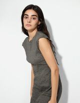 Kleid - einfarbig - gr&uuml;n