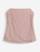 Top sans manches - Dentelle - ros&eacute; tendre 