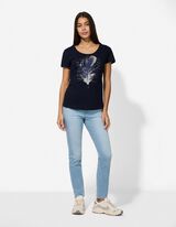 T-Shirt - Print - dunkelblau