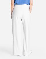 spodnie - dżersej - bialy