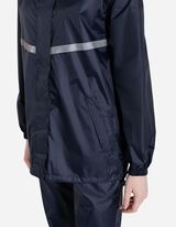 Kurtka przeciwdeszczowa - odporny słup wody - ciemny niebieski