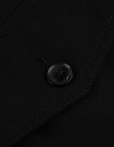 Jacke - einfarbig - schwarz