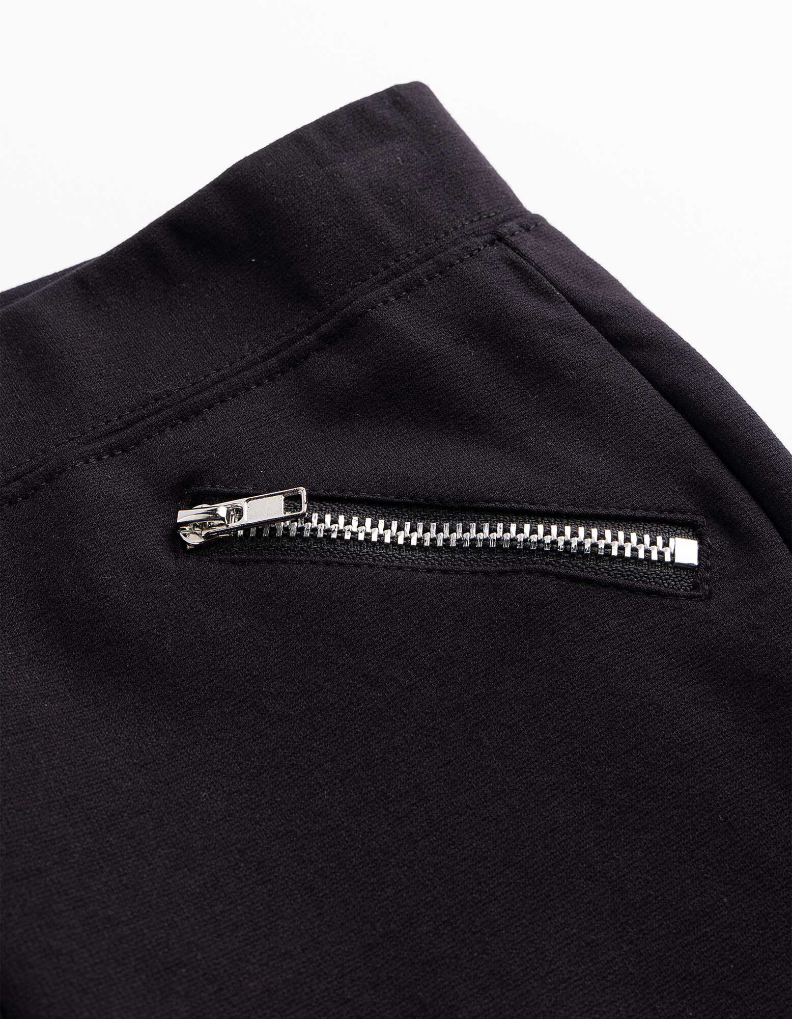 Leggings - Weites Bein - Schwarz