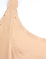 Maillot de corps - sous-vêtements qui remodèlent légèrement la silhouette - Rose
