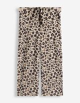 Culotte - Allover-Muster - beige