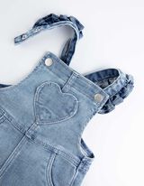 Tuinbroek - Slim fit - lichtblauw