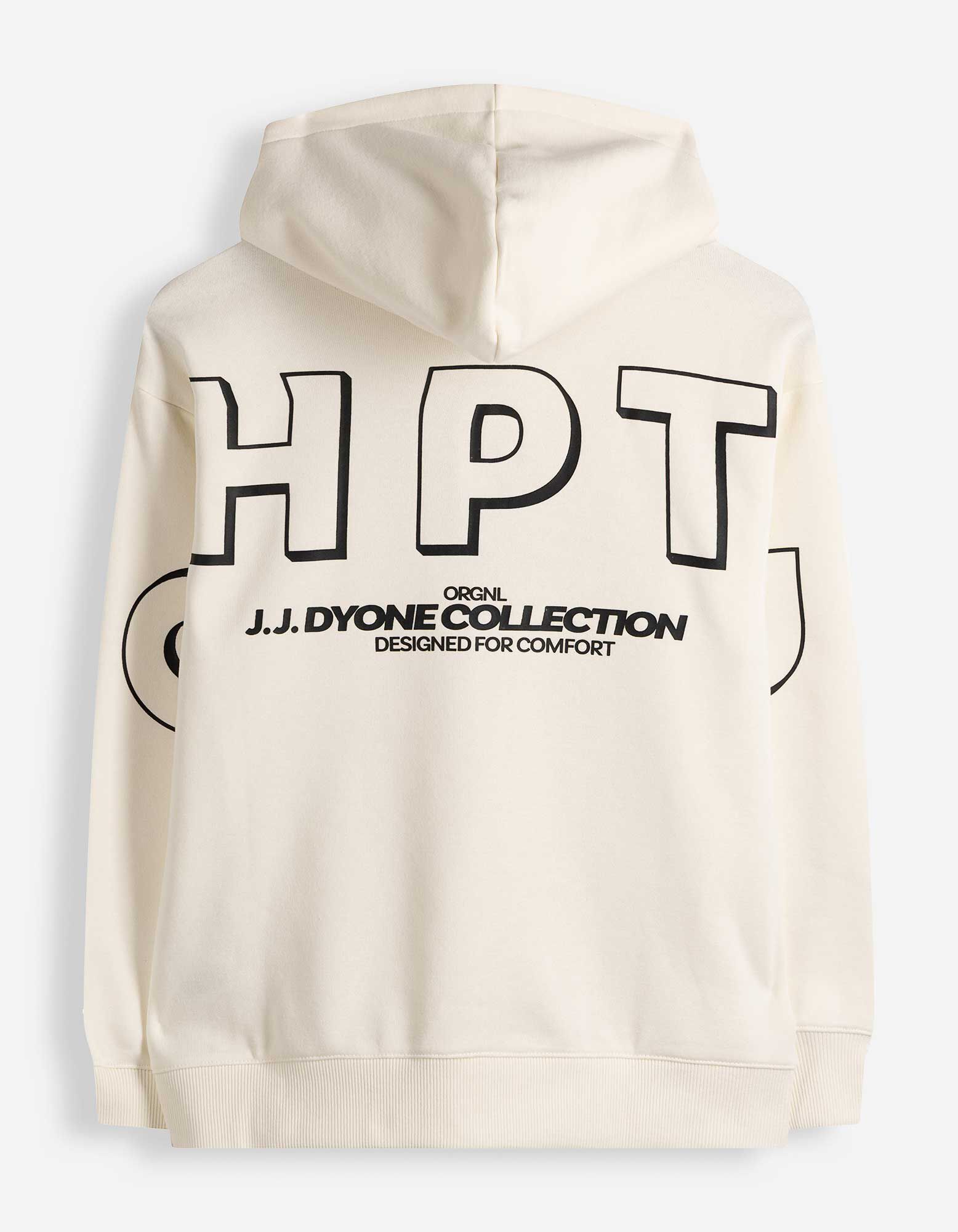Sweatjacke - Oversized Fit - Off-White
