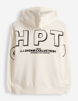 Sweatjacke - Oversized Fit - Off-White