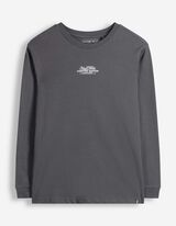 Longsleeve - Oversized fit - Donkergrijs